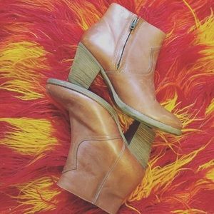 Madewell Brown Leather Boot